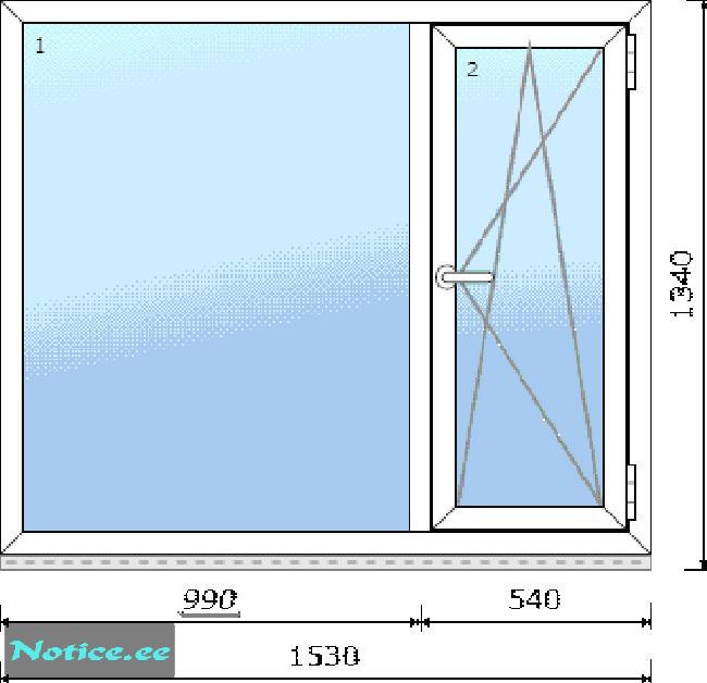 PVC aknad uksed Poolast SILVER CLASSIC on meie pakkumisest kõige populaarsem toode. Seda ...