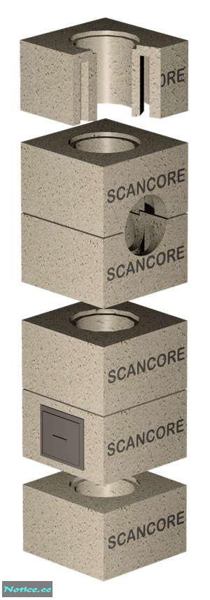 дымоходные системы TONA и SCANCORE SCANCORE модульная является безопасным, легко установить и ...