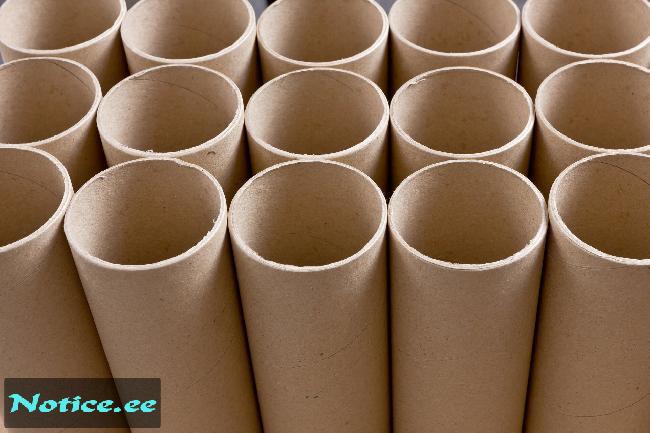 Картонная труба (диаметром от 125 мм) часто ...